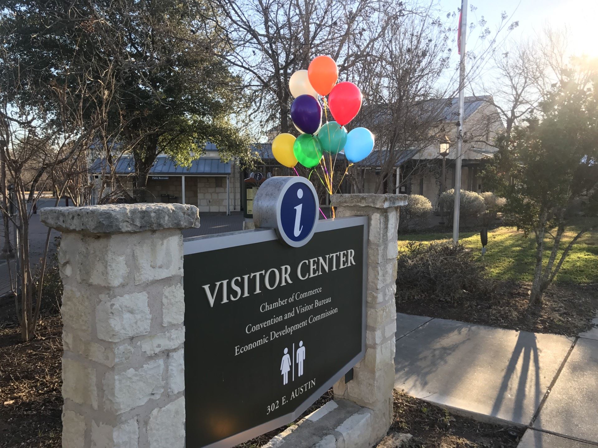 Signage at Visitor Center